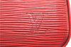 Authentic Louis Vuitton Epi Jasmine Hand Bag Red M52082 LV 2167D