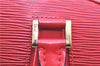 Authentic Louis Vuitton Epi Jasmine Hand Bag Red M52082 LV 2167D