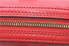 Authentic Louis Vuitton Epi Jasmine Hand Bag Red M52082 LV 2167D