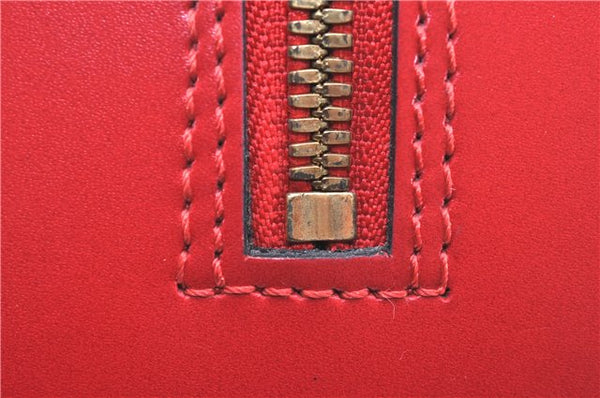 Authentic Louis Vuitton Epi Jasmine Hand Bag Red M52082 LV 2167D