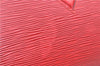 Authentic Louis Vuitton Epi Jasmine Hand Bag Red M52082 LV 2167D
