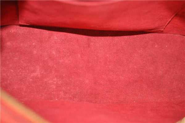 Authentic Louis Vuitton Epi Jasmine Hand Bag Red M52082 LV 2167D