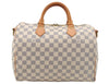 Authentic Louis Vuitton Damier Azur Speedy Bandouliere 30 N41373 Hand Bag 2167I