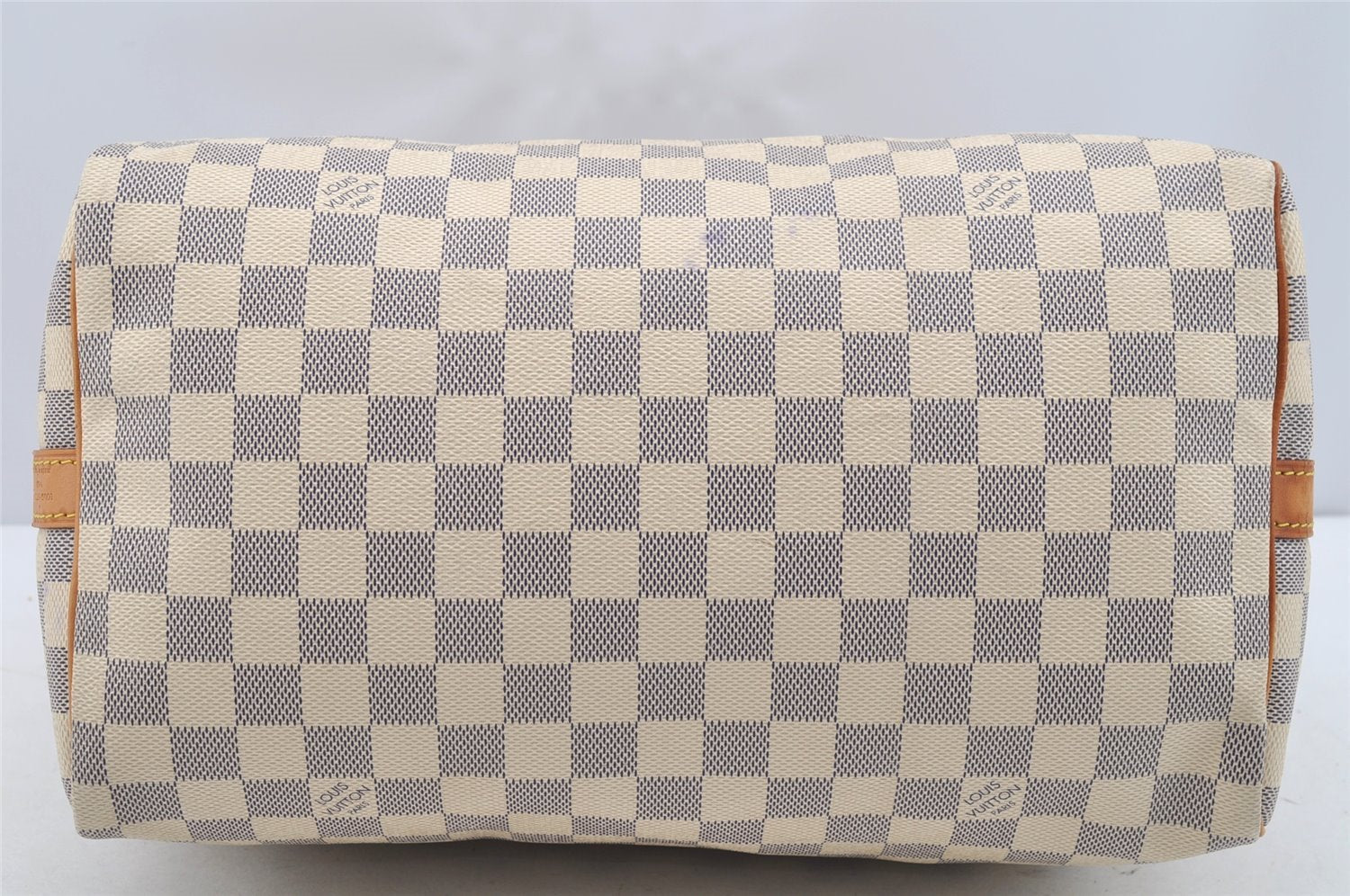 Authentic Louis Vuitton Damier Azur Speedy Bandouliere 30 N41373 Hand Bag 2167I