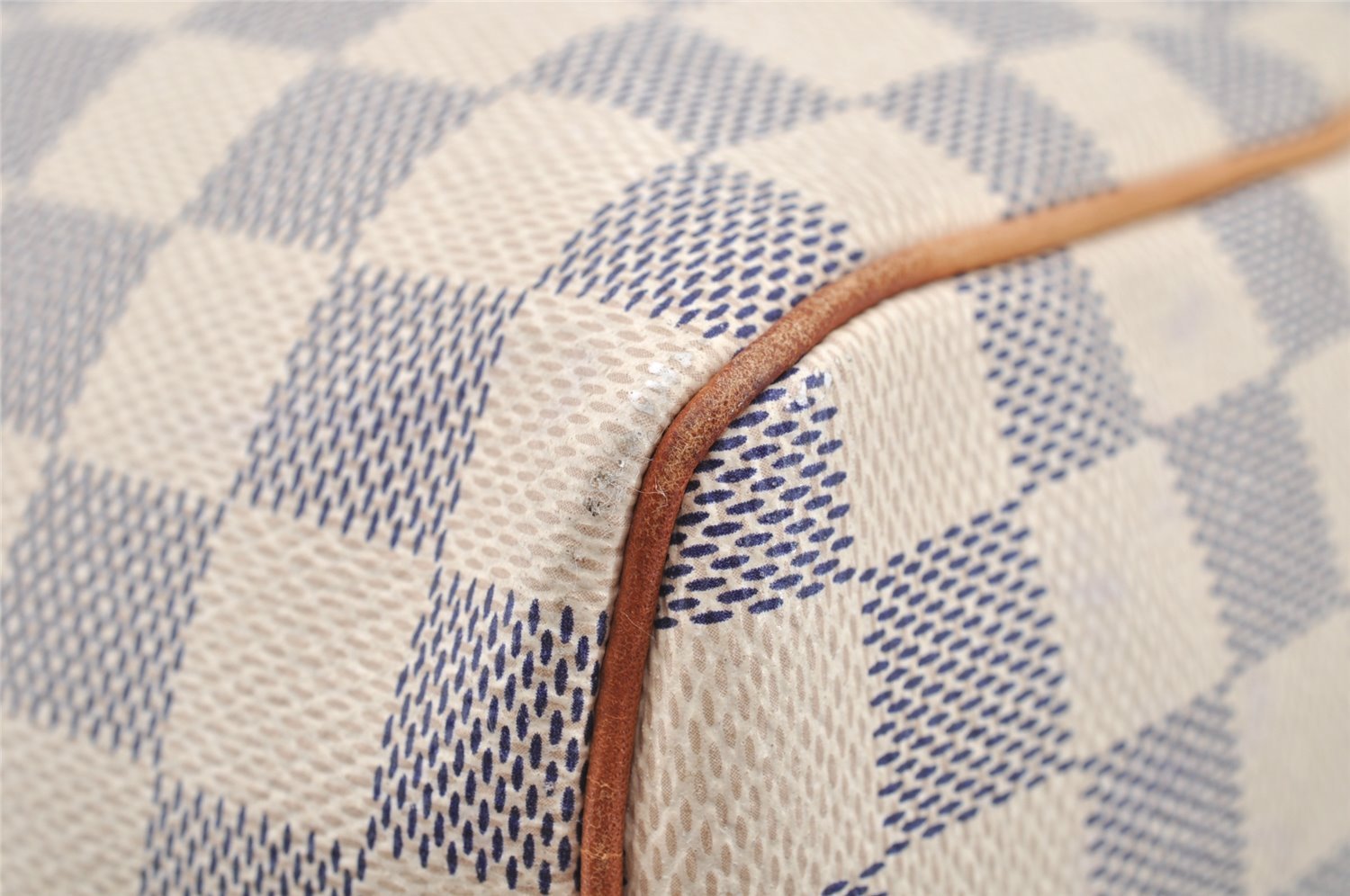 Authentic Louis Vuitton Damier Azur Speedy Bandouliere 30 N41373 Hand Bag 2167I