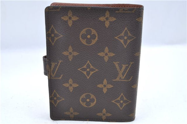 Authentic Louis Vuitton Monogram Agenda PM Notebook Cover R20005 LV 2168B
