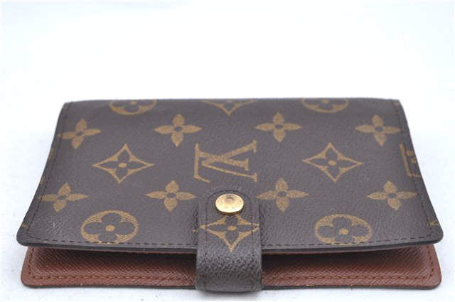 Authentic Louis Vuitton Monogram Agenda PM Notebook Cover R20005 LV 2168B