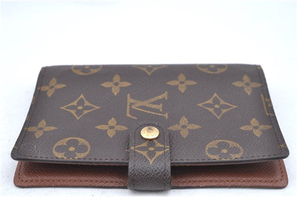 Authentic Louis Vuitton Monogram Agenda PM Notebook Cover R20005 LV 2168B