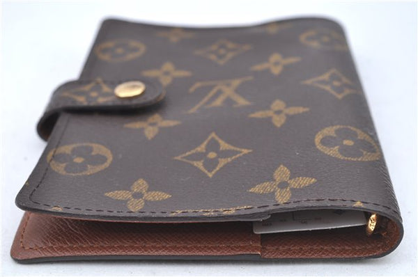 Authentic Louis Vuitton Monogram Agenda PM Notebook Cover R20005 LV 2168B