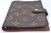 Authentic Louis Vuitton Monogram Agenda PM Notebook Cover R20005 LV 2168B