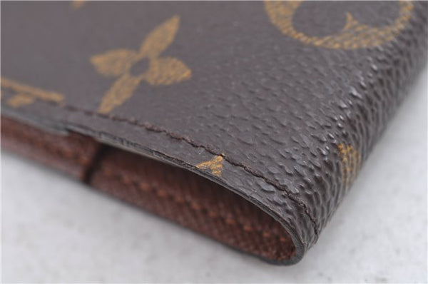 Authentic Louis Vuitton Monogram Agenda PM Notebook Cover R20005 LV 2168B