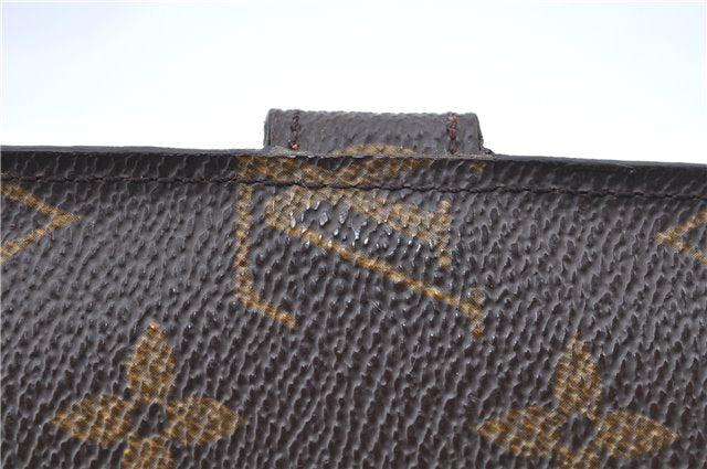 Authentic Louis Vuitton Monogram Agenda PM Notebook Cover R20005 LV 2168B