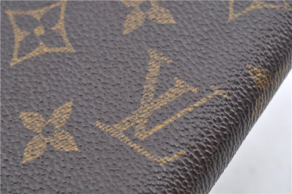 Authentic Louis Vuitton Monogram Agenda PM Notebook Cover R20005 LV 2168B