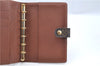 Authentic Louis Vuitton Monogram Agenda PM Notebook Cover R20005 LV 2168B