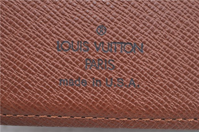 Authentic Louis Vuitton Monogram Agenda PM Notebook Cover R20005 LV 2168B
