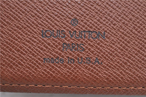 Authentic Louis Vuitton Monogram Agenda PM Notebook Cover R20005 LV 2168B