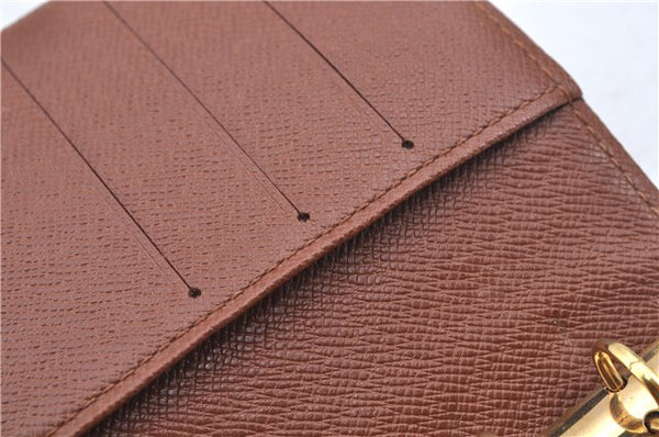 Authentic Louis Vuitton Monogram Agenda PM Notebook Cover R20005 LV 2168B