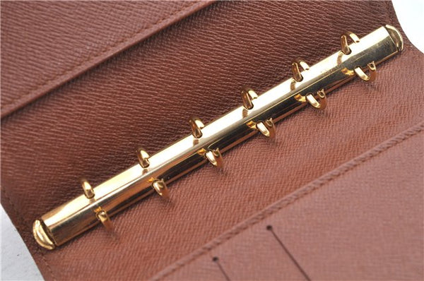 Authentic Louis Vuitton Monogram Agenda PM Notebook Cover R20005 LV 2168B
