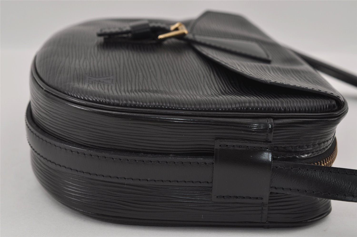 Authentic Louis Vuitton Epi Jeune Fille Shoulder Cross Bag Black M52152 LV 2169I