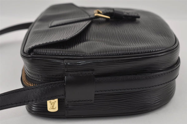 Authentic Louis Vuitton Epi Jeune Fille Shoulder Cross Bag Black M52152 LV 2169I
