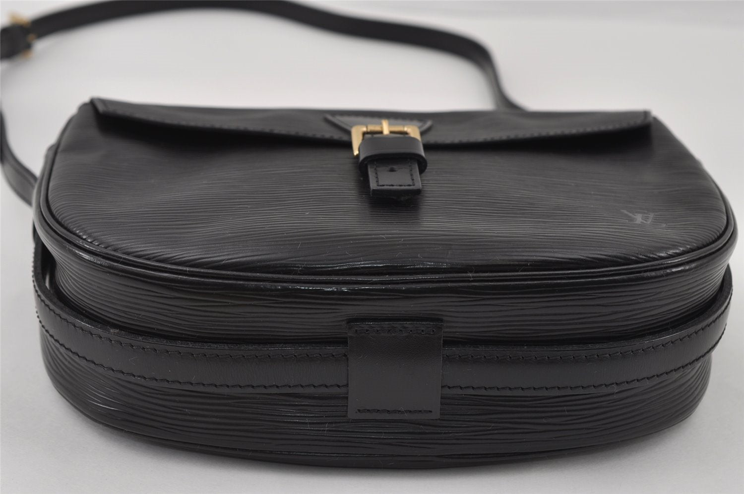 Authentic Louis Vuitton Epi Jeune Fille Shoulder Cross Bag Black M52152 LV 2169I