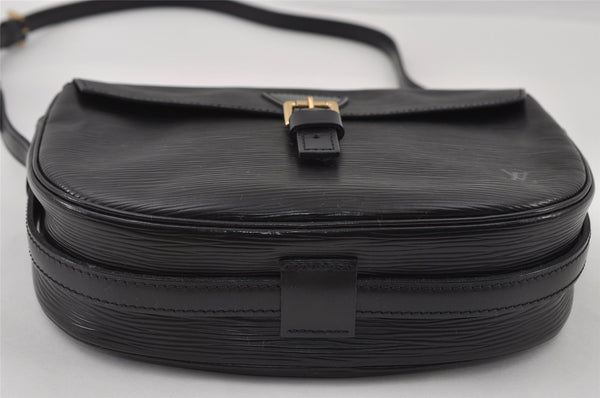 Authentic Louis Vuitton Epi Jeune Fille Shoulder Cross Bag Black M52152 LV 2169I