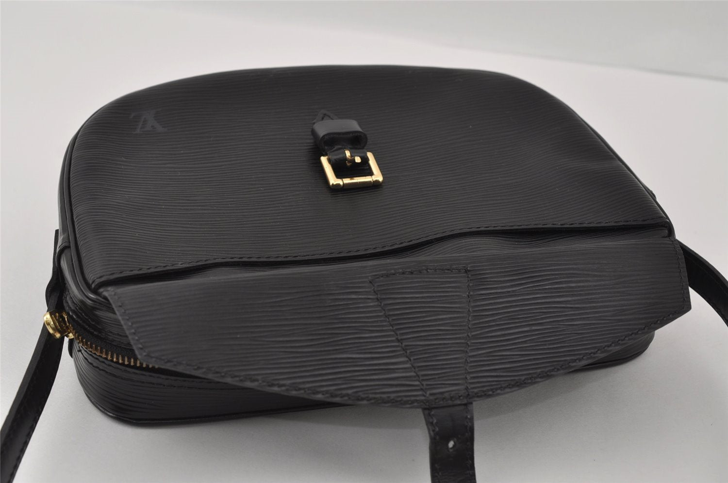 Authentic Louis Vuitton Epi Jeune Fille Shoulder Cross Bag Black M52152 LV 2169I
