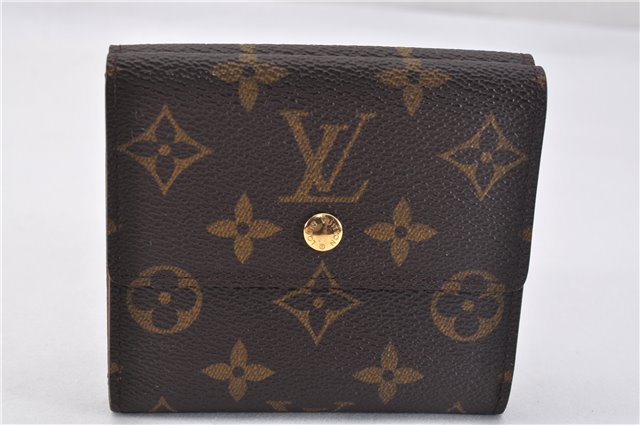 Authentic Louis Vuitton Monogram M61652 Porte Monnaie Billet Carte Credit 2170F