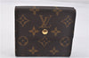 Authentic Louis Vuitton Monogram M61652 Porte Monnaie Billet Carte Credit 2170F