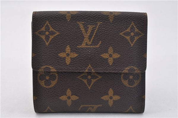 Authentic Louis Vuitton Monogram M61652 Porte Monnaie Billet Carte Credit 2170F