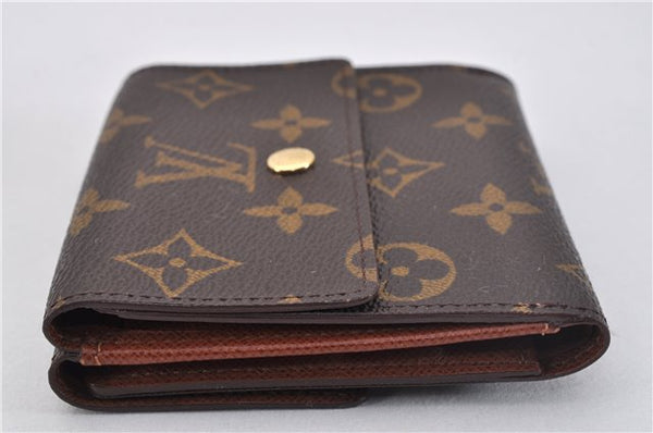 Authentic Louis Vuitton Monogram M61652 Porte Monnaie Billet Carte Credit 2170F
