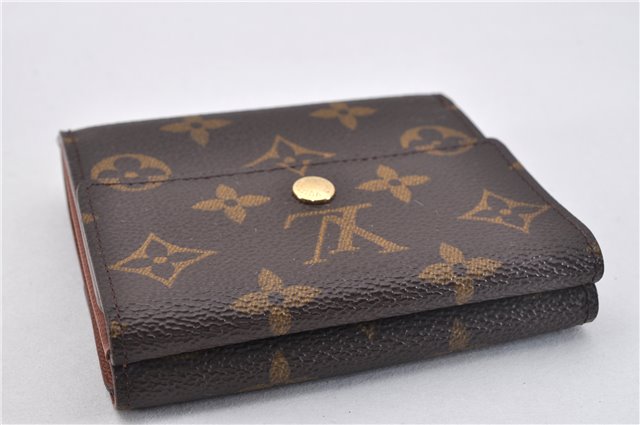 Authentic Louis Vuitton Monogram M61652 Porte Monnaie Billet Carte Credit 2170F