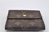 Authentic Louis Vuitton Monogram M61652 Porte Monnaie Billet Carte Credit 2170F