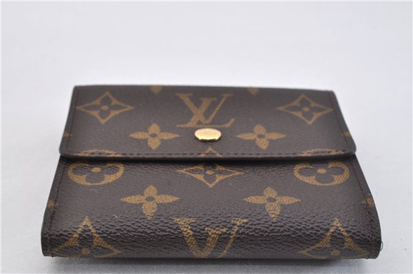 Authentic Louis Vuitton Monogram M61652 Porte Monnaie Billet Carte Credit 2170F