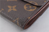 Authentic Louis Vuitton Monogram M61652 Porte Monnaie Billet Carte Credit 2170F