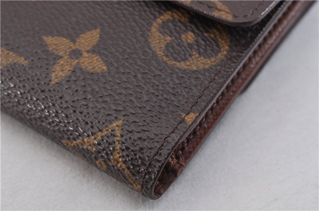 Authentic Louis Vuitton Monogram M61652 Porte Monnaie Billet Carte Credit 2170F