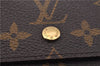 Authentic Louis Vuitton Monogram M61652 Porte Monnaie Billet Carte Credit 2170F