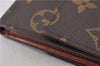 Authentic Louis Vuitton Monogram M61652 Porte Monnaie Billet Carte Credit 2170F