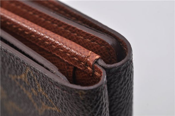 Authentic Louis Vuitton Monogram M61652 Porte Monnaie Billet Carte Credit 2170F