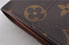 Authentic Louis Vuitton Monogram M61652 Porte Monnaie Billet Carte Credit 2170F