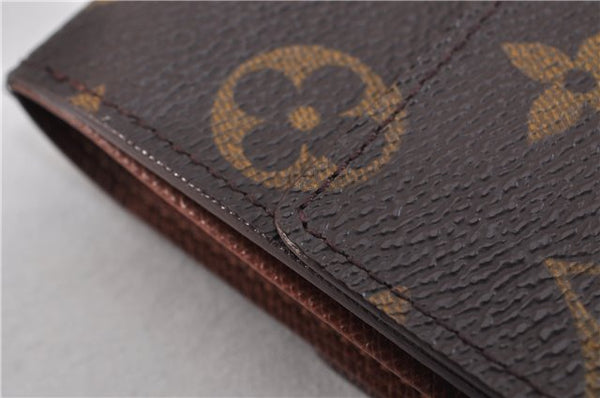 Authentic Louis Vuitton Monogram M61652 Porte Monnaie Billet Carte Credit 2170F