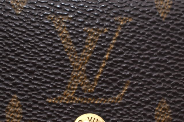Authentic Louis Vuitton Monogram M61652 Porte Monnaie Billet Carte Credit 2170F