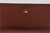 Authentic Louis Vuitton Monogram M61652 Porte Monnaie Billet Carte Credit 2170F