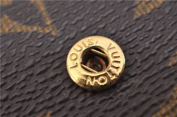 Authentic Louis Vuitton Monogram M61652 Porte Monnaie Billet Carte Credit 2170F
