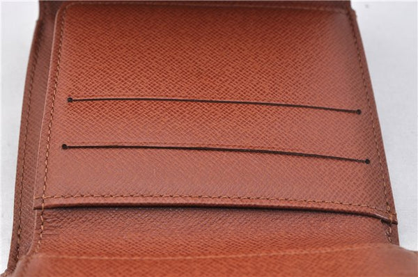 Authentic Louis Vuitton Monogram M61652 Porte Monnaie Billet Carte Credit 2170F