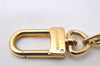 Authentic Louis Vuitton Charm Key Chain Anokre Gold M62694 LV 2172D