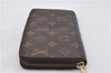 Authentic Louis Vuitton Monogram Zippy Long Wallet Purse M60017 LV 2172F