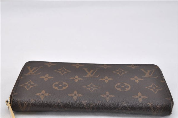 Authentic Louis Vuitton Monogram Zippy Long Wallet Purse M60017 LV 2172F