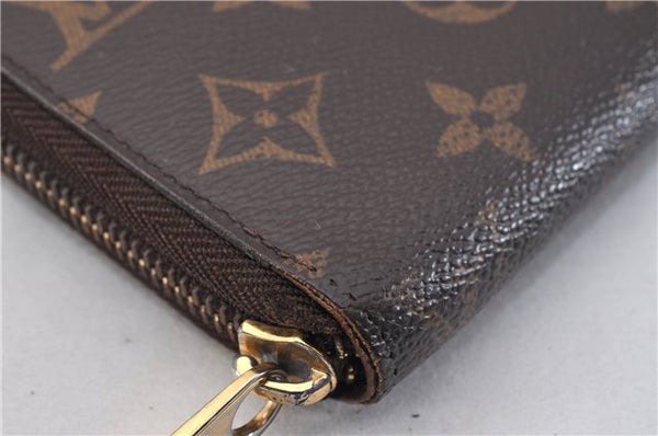 Authentic Louis Vuitton Monogram Zippy Long Wallet Purse M60017 LV 2172F