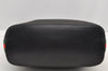 Authentic GUCCI Web Sherry Line Shoulder Bag Canvas Leather 01234 Black 2172I